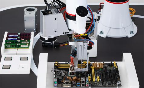 xMate ER Cobot in Mainboard Precision Assembly
