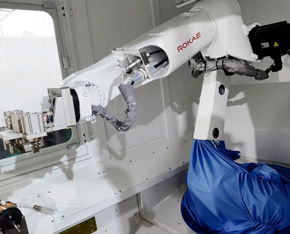 57mm Large Hollow Wrist Robot - ROKAE Intelligent Grinding Solution