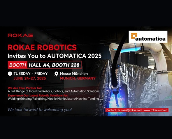 珞石机器人亮相全球顶级展会Automatica 2025，中国智造领衔工业未来！